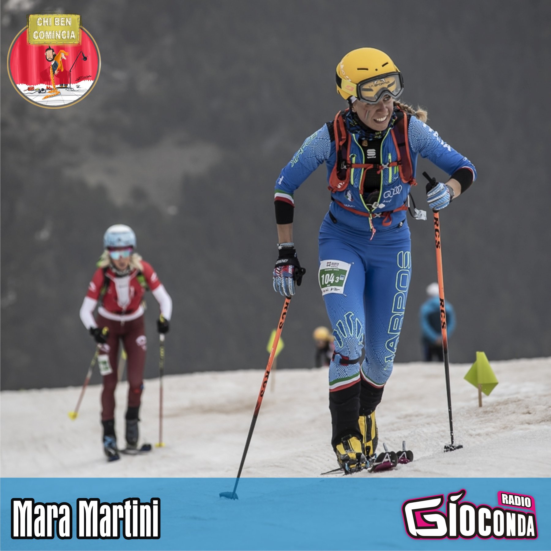 L'ospite d'onore della nuova puntata di "Chi ben comincia", in onda lunedì 22 marzo, sarà la campionessa del Mondo di Ski Alp Mara Martini