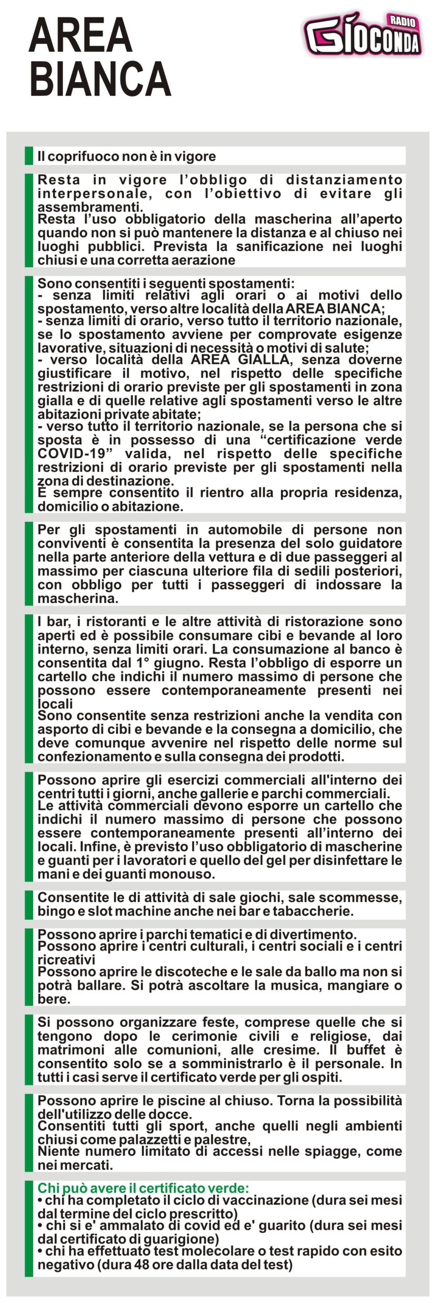 Il Friuli Venezia Giulia dal 31 maggio è in ZONA BIANCA #covid19 #covid #regionefriuliveneziagiulia
