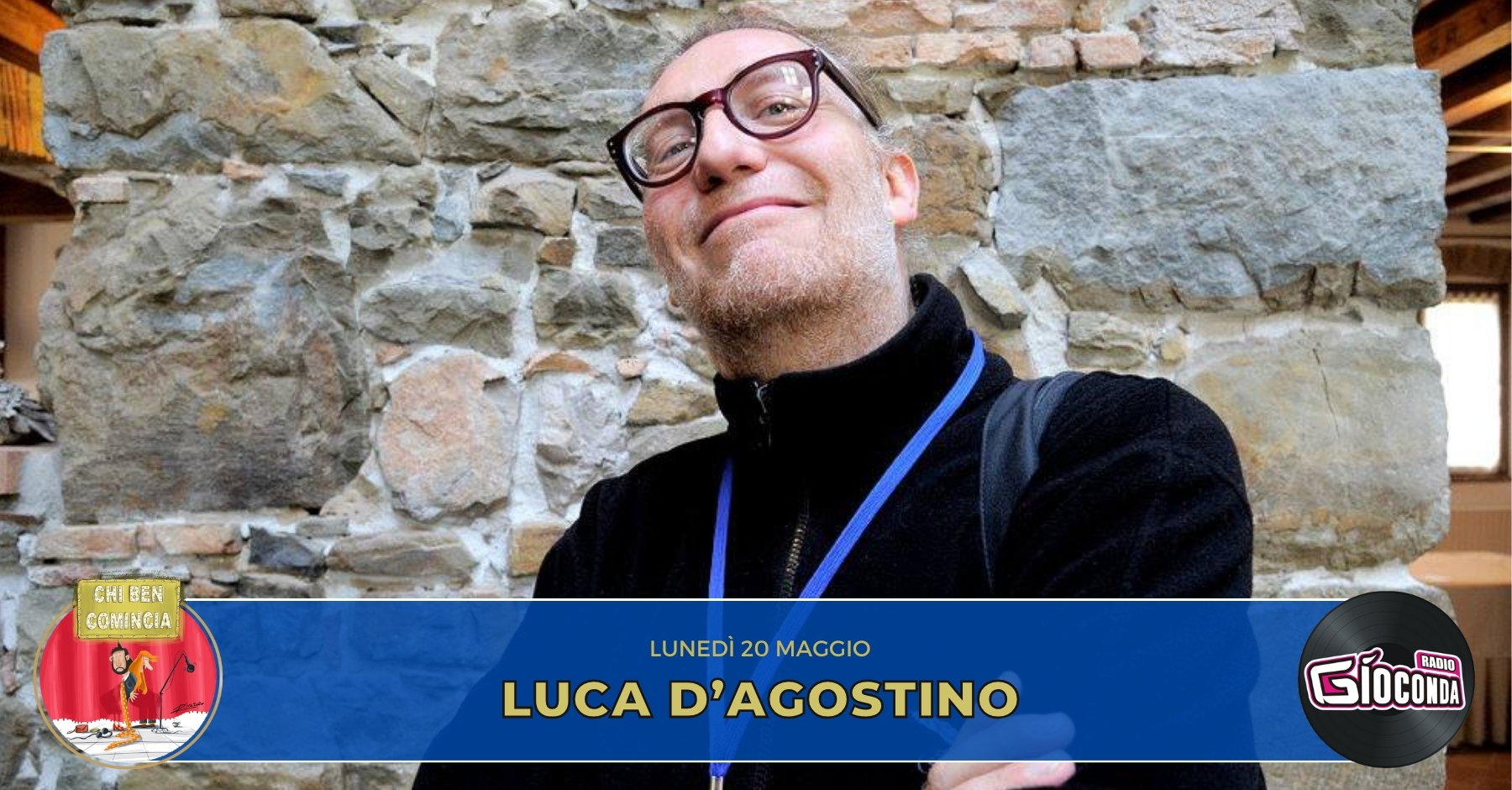 Il fotografo Luca d’Agostino è l’ospite della nuova puntata di “Chi ben comincia” in onda lunedì 20 maggio alle 18.00.