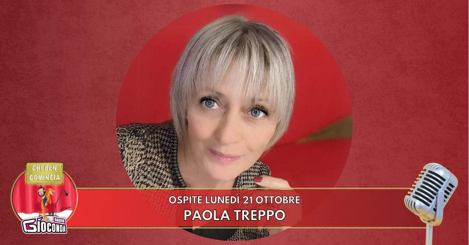 La scrittrice, giornalista e fotografa Paola Treppo è l’ospite della puntata del 21 ottobre di “Chi ben comincia”, in onda su Radio Gioconda dalle 18.00.