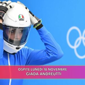 La campionessa europea di Monobob Giada Andreutti è l’ospite della puntata del 18 novembre di “Chi ben comincia”, in onda su Radio Gioconda dalle 18.00.