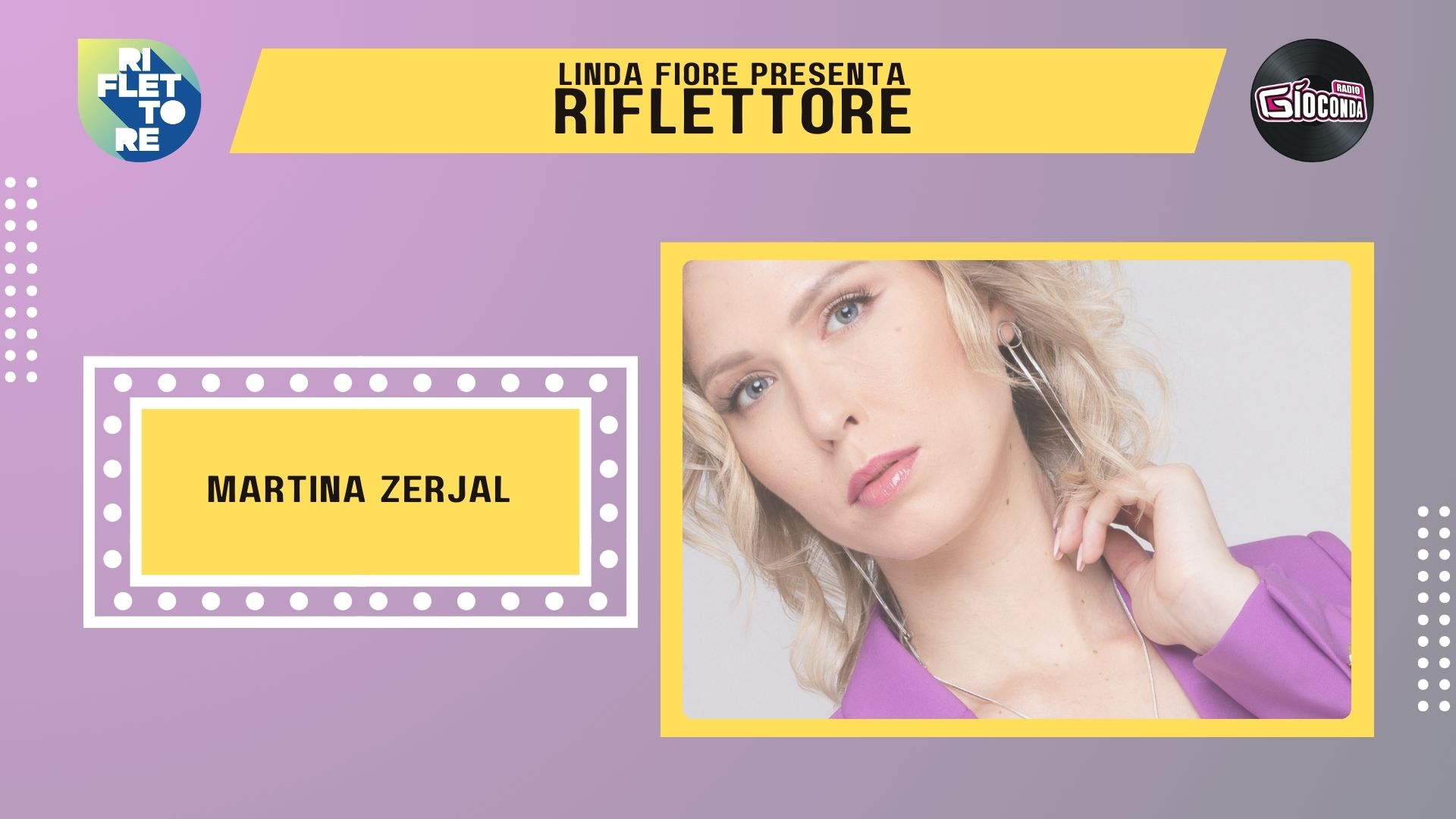 La cantautrice Martina Zerjal è la protagonista della nuova puntata di Riflettore in onda venerdì 13 dicembre alle 14.30 (in replica alle 20.30).