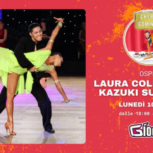 II pluricampioni del mondo di Danza Sportiva nella categoria 10 balli, Laura Collavizza e Kazuki Sugawara, saranno gli ospiti della prossima puntata di Chi Ben Comincia, in onda lunedì 10 marzo alle ore 18.00 su Radio Gioconda.